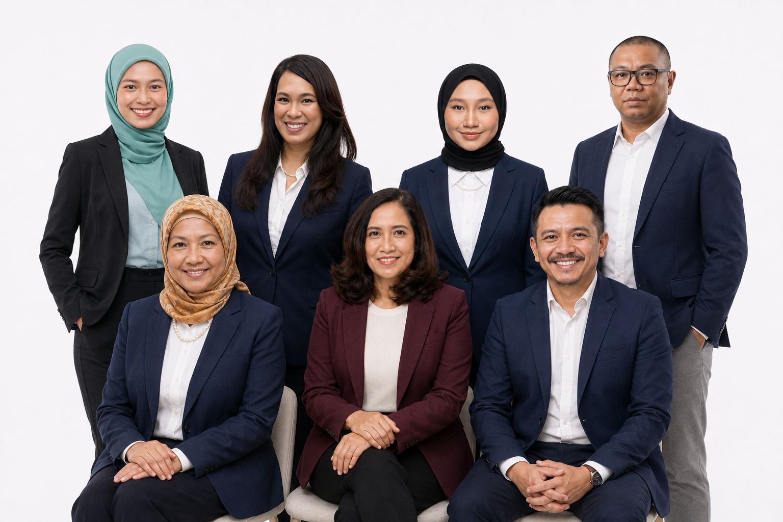 Liz Kamaruddin & Associates team group portrait